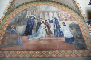 폴란드의 성녀 쿠네군다와 볼레스와프의 동정 서원식_photo by Lowdown_in the Franciscan church in Sanok_Poland.jpg